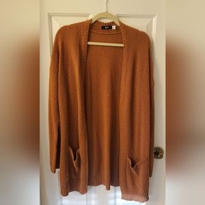 BDG camel color cardigan size L